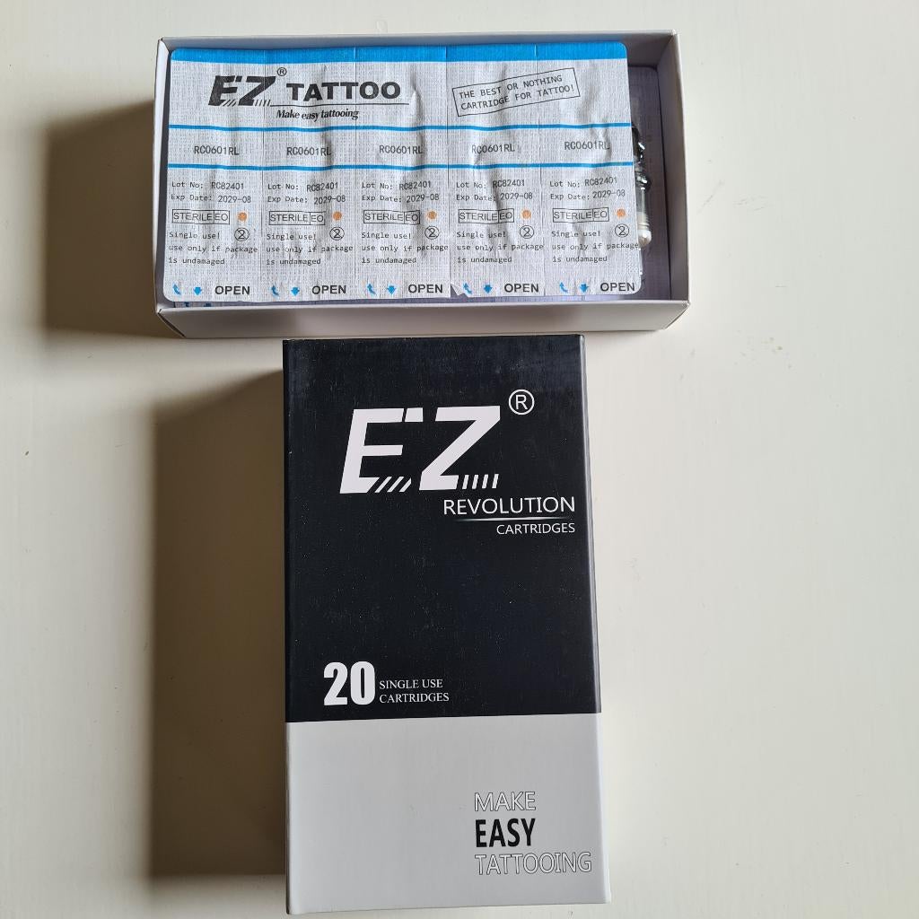 Tattoo cartridges 6 dozen, Ophalen of Verzenden, Nieuw, Gehele gezicht, Make-up