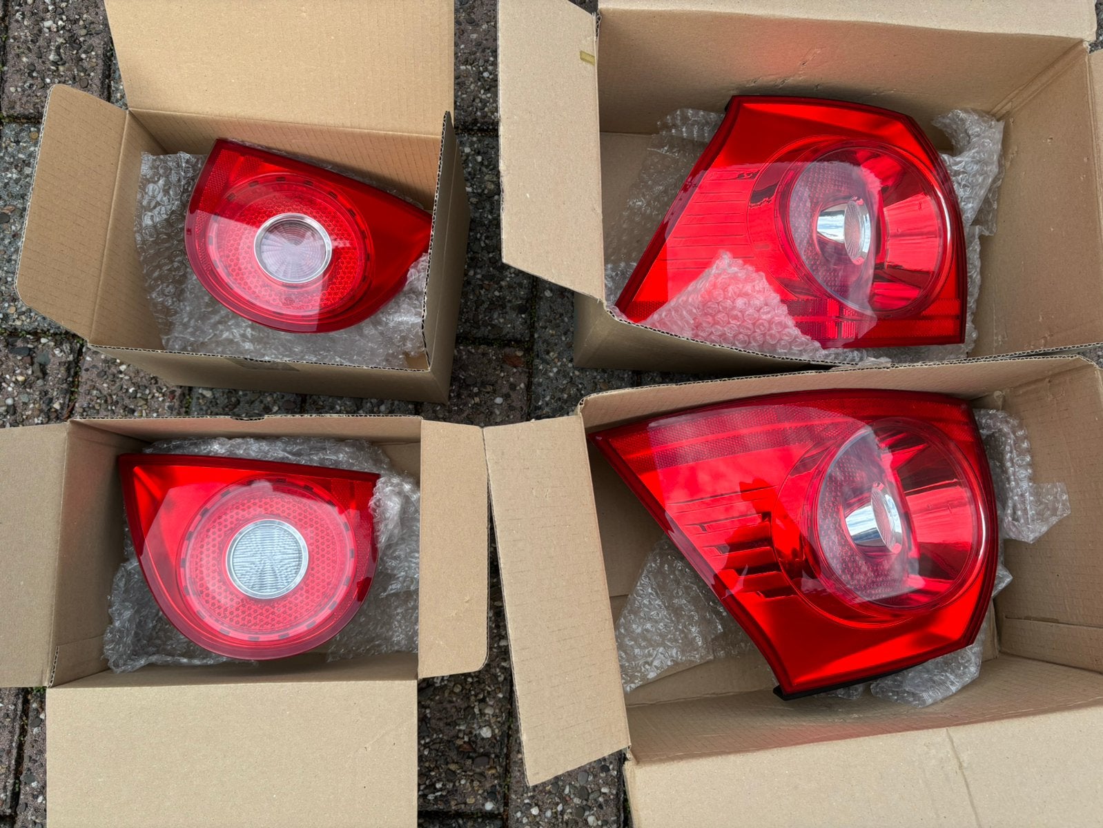 Volkswagen Golf 5 Achterlichten — Complete Set van 4, Auto-onderdelen, Ophalen, Gebruikt, Volkswagen