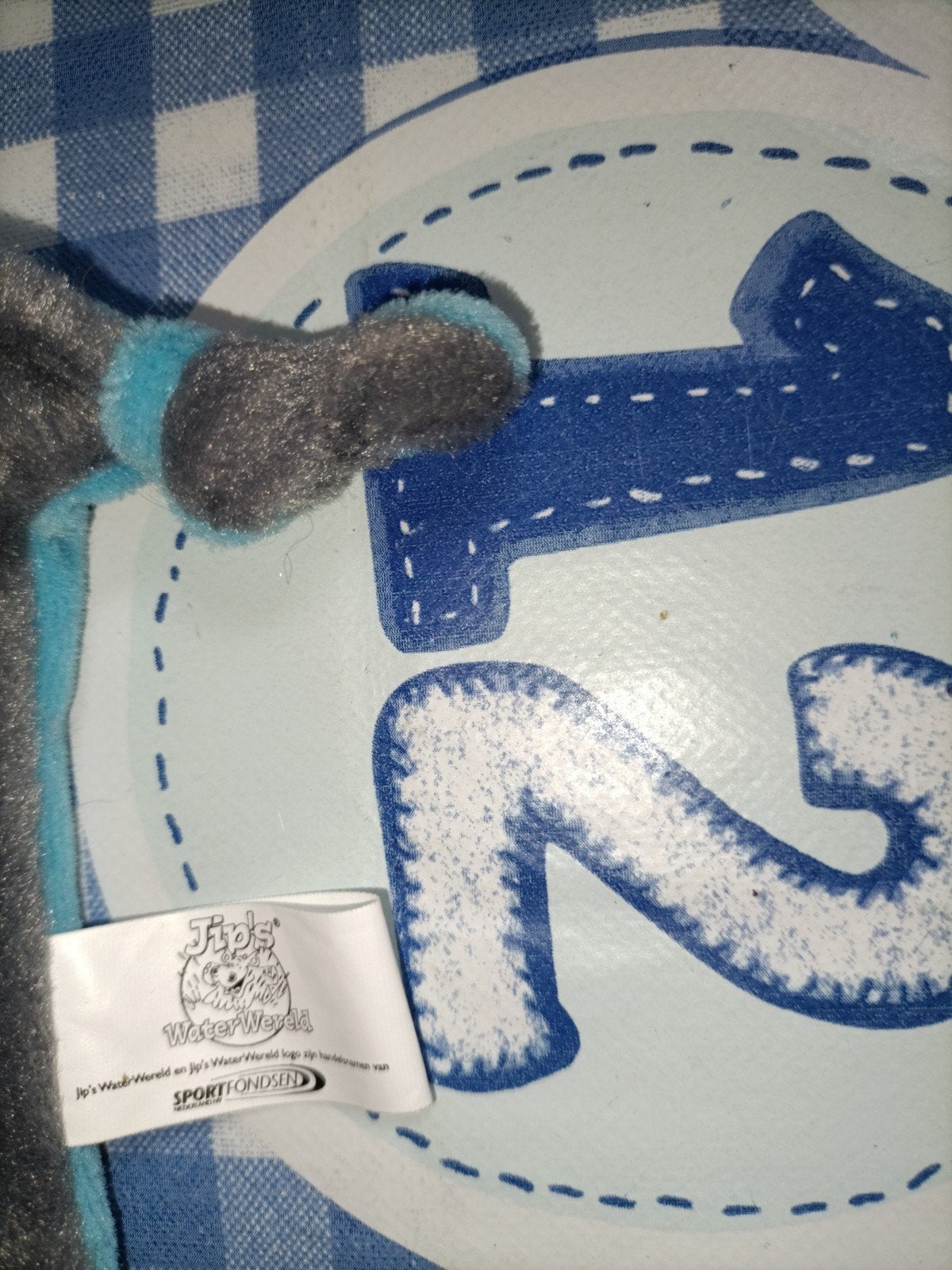Water Wereld nijlpaard knuffeldoekje, Ophalen of Verzenden, Zo goed als nieuw, Overige typen