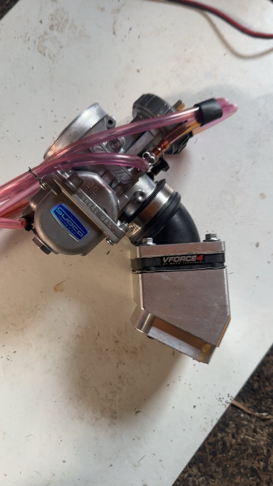 35mm PWK Carburateur, VForce 4 Spruitstuk, WB Tuning Toren, Ophalen of Verzenden, Nieuw