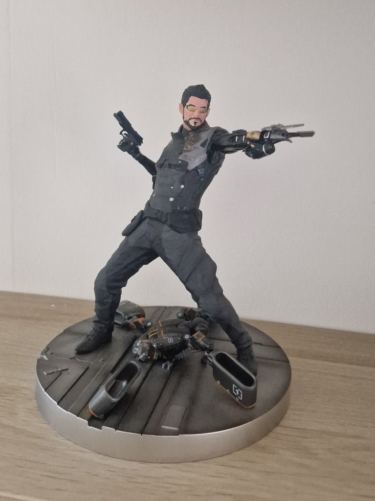 Deus Ex Mankind Divided Adam Jensen 8 inch collectible, Ophalen of Verzenden, Zo goed als nieuw