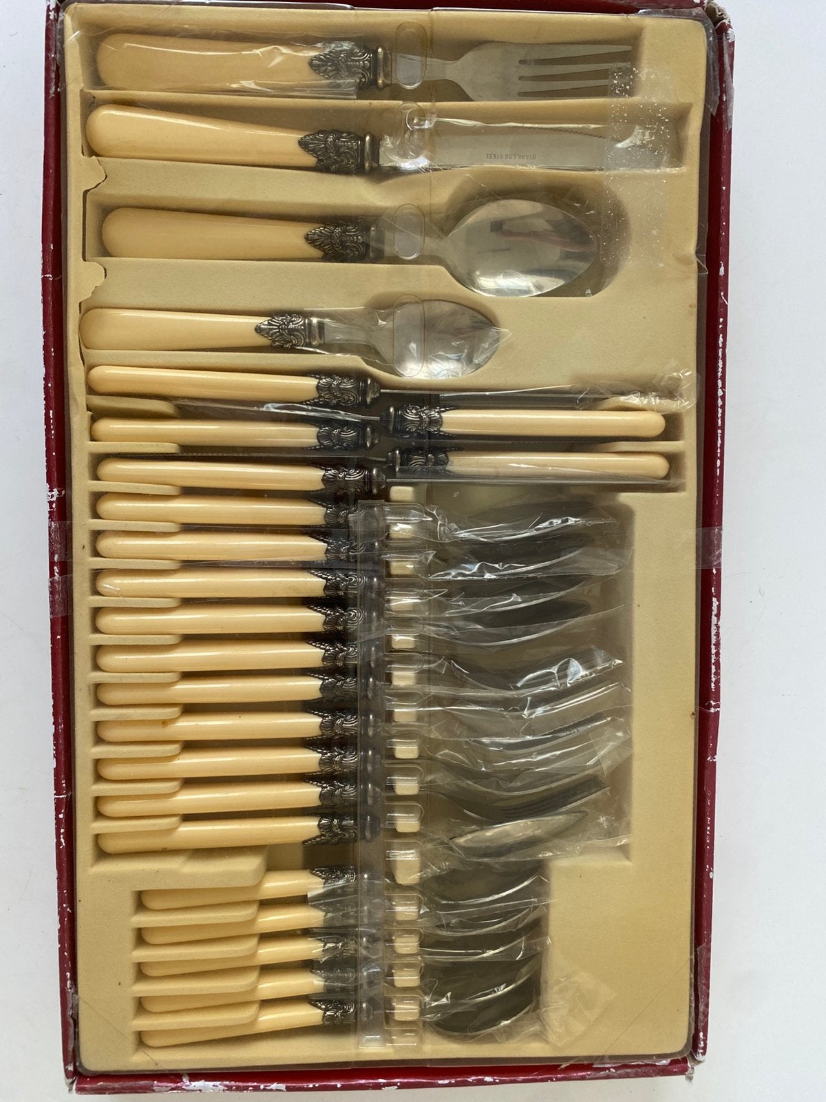 Vintage bestekset, Antiek en Kunst, Antiek | Bestek, Ophalen of Verzenden