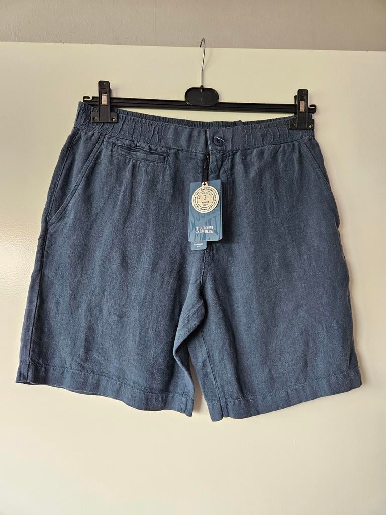 Butcher of blue Shorts - Nieuw- maat S, Blauw, J. Lindeberg, Nieuw, Ophalen of Verzenden