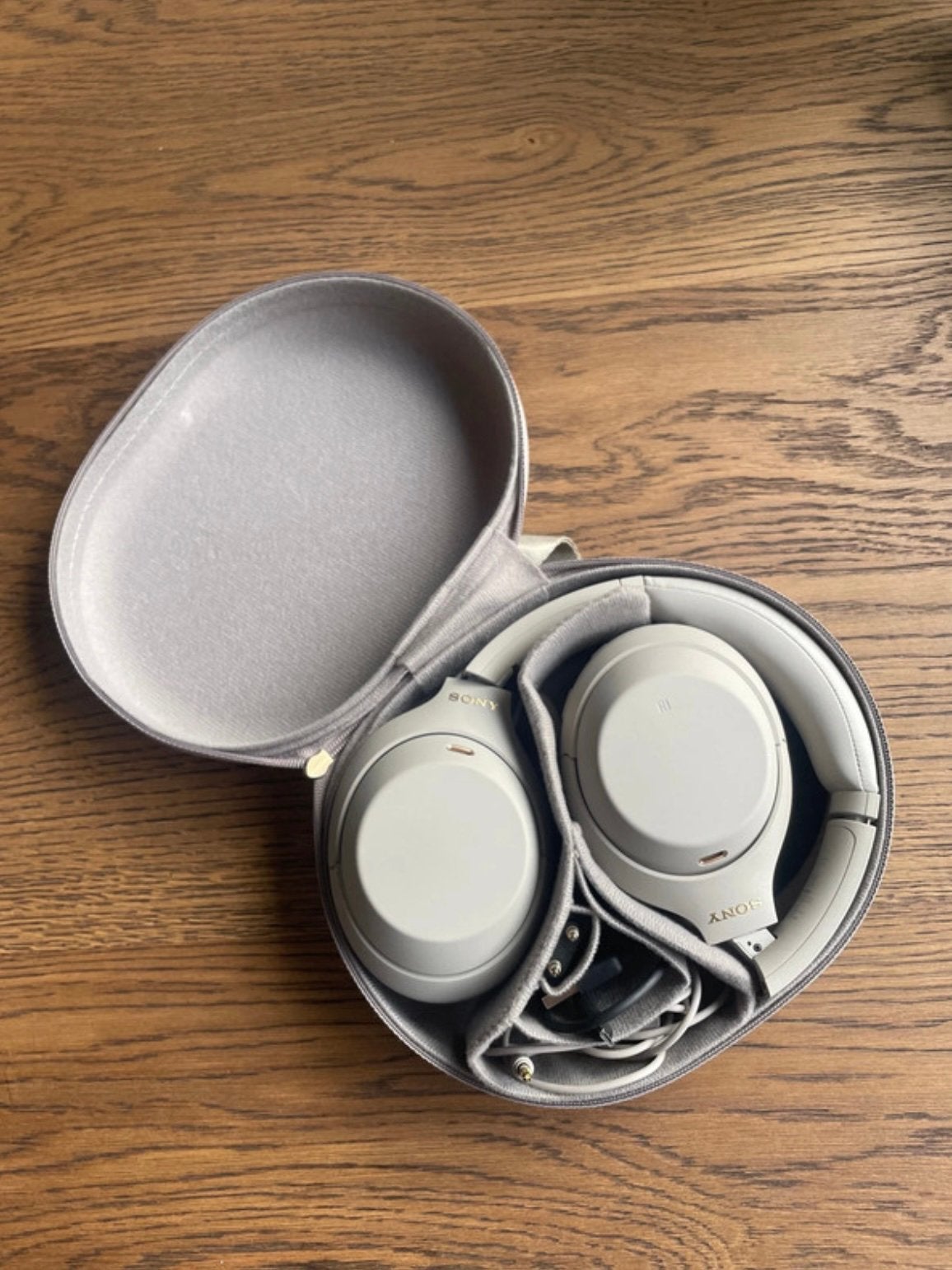 Sony hoofdtelefoon WH-1000XM4 zilver grijs, Audio, Tv en Foto, Koptelefoons, Draadloos, Ophalen of Verzenden, Zo goed als nieuw