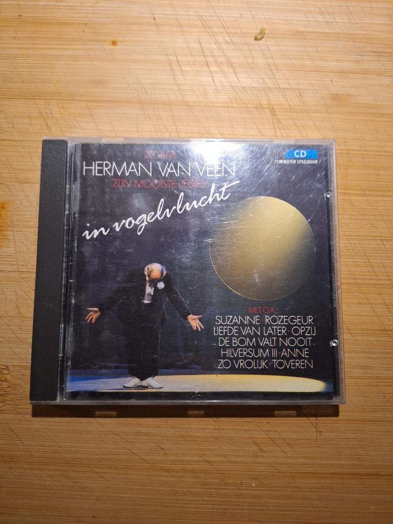 Herman van Veen - In vogelvlucht, Cd's en Dvd's, Ophalen of Verzenden, Gebruikt, Pop