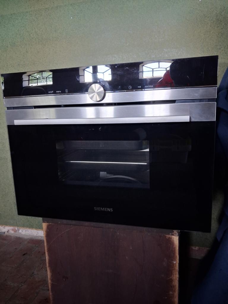 Siemens stoomoven, Ophalen, Zo goed als nieuw