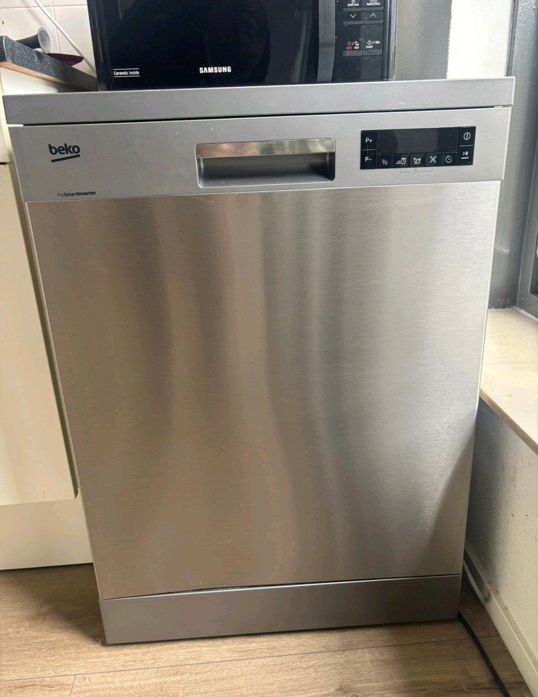 Beko vaatwasser in goede staat, bezorging mogelijk, Ophalen, Gebruikt, Vrijstaand, 60 cm of meer
