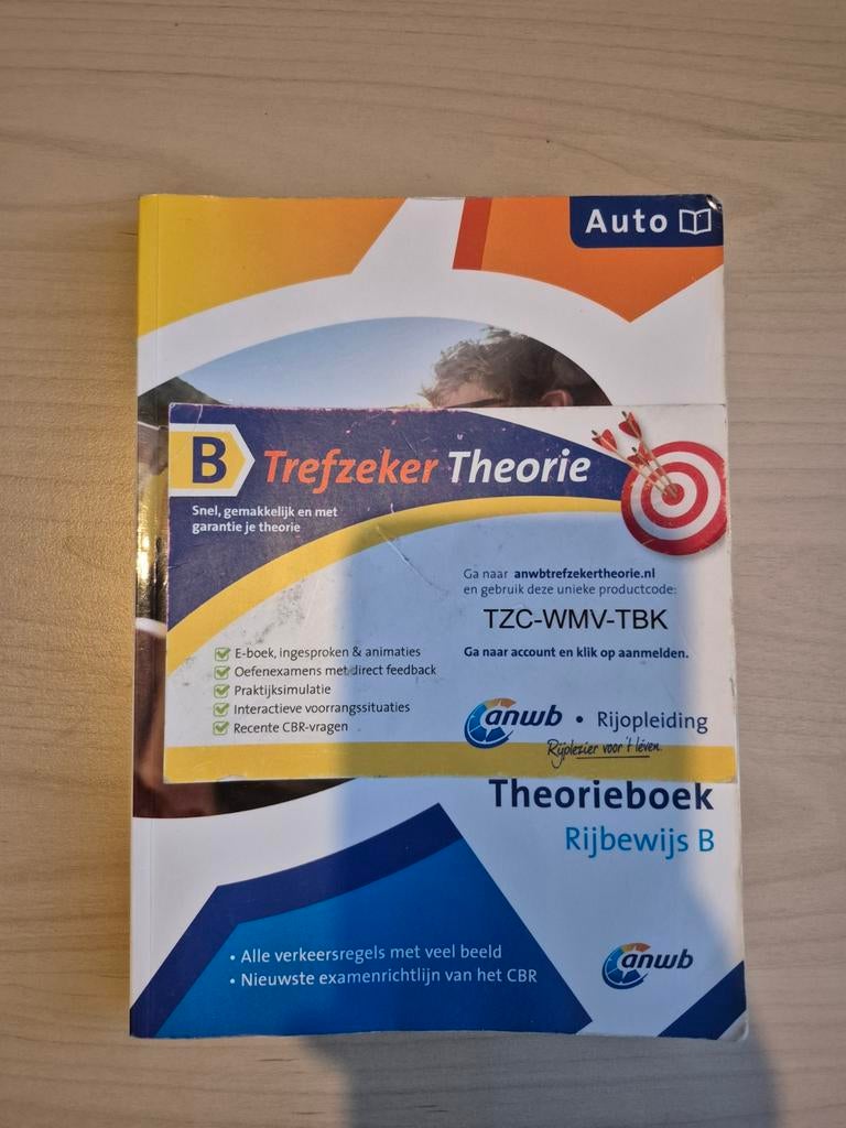 ANWB Theorieboek Rijbewijs B, Boeken, Auto's | Boeken, Ophalen, Zo goed als nieuw, Algemeen