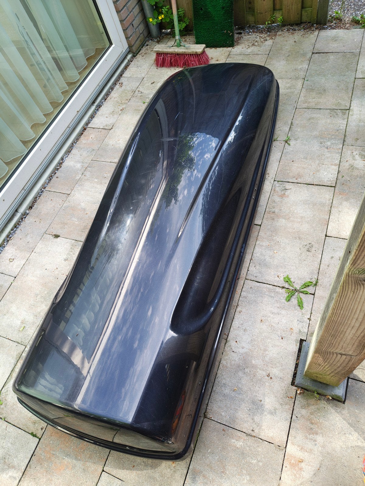 Montblanc Triton Dakkoffer met Toyota Prius Plus Dakdragers, Ophalen, Gebruikt