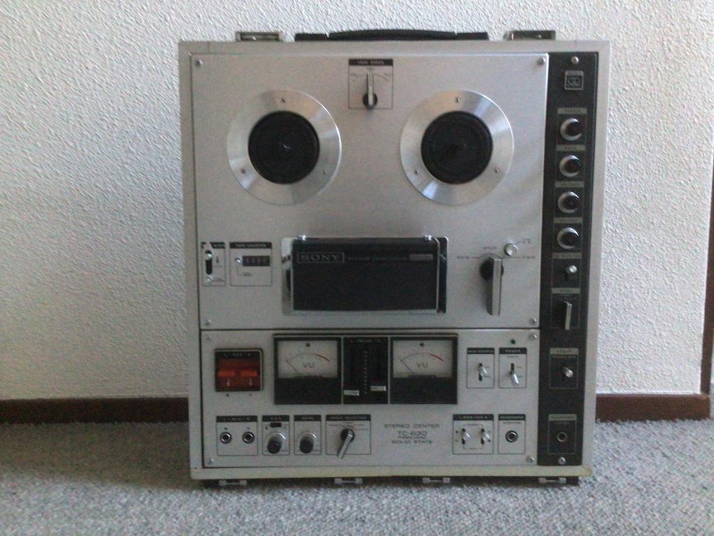 Sony bandrecorder TC-630, Ophalen, Bandrecorder