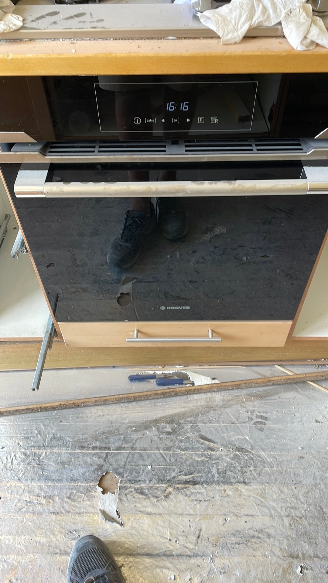 Hoover inbouw oven, Ophalen of Verzenden, Gebruikt