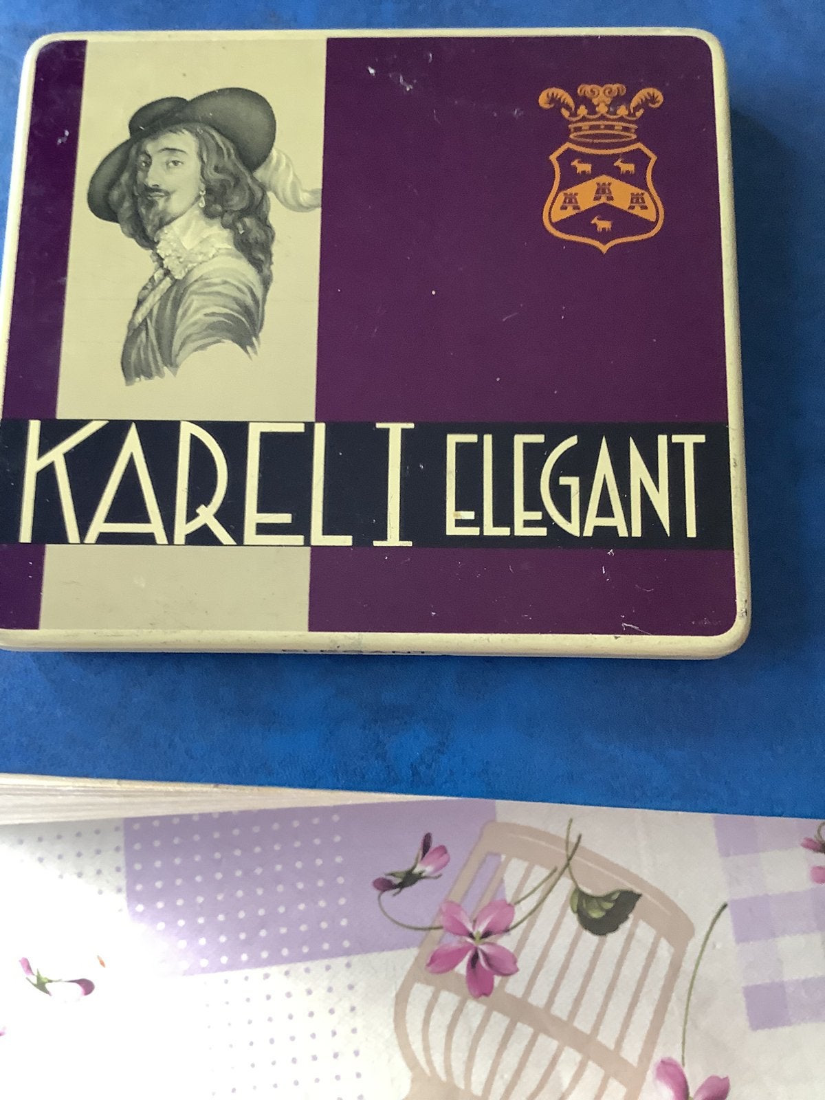Karel 1 sigaarblik, Verzamelen, Ophalen of Verzenden, Zo goed als nieuw
