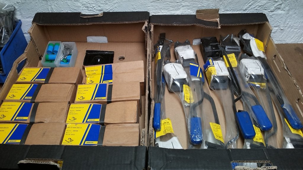 Cadweld matrijzen grafietkroes handgreep frame m129 erico, Verzenden, Nieuw