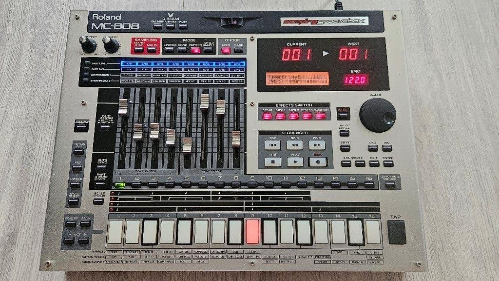 Roland MC-808 Groovebox, Ophalen, Roland, Overige aantallen, Zo goed als nieuw