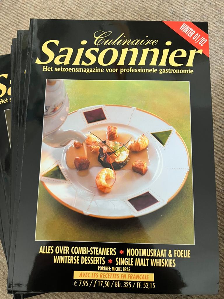 Culinaire Saisonnier vakbladen en kookboeken, Ophalen, Zo goed als nieuw, Overige typen
