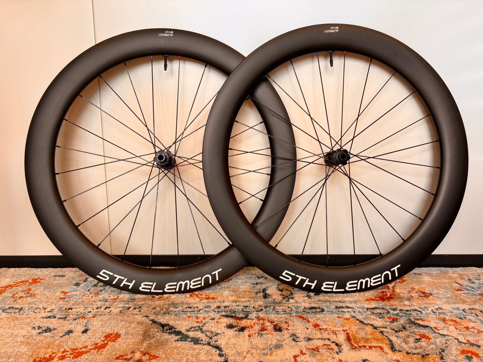 Carbon race wielset 5th Element Aureon 60mm DT Swiss EXP, Ophalen of Verzenden, Zo goed als nieuw, Carbon