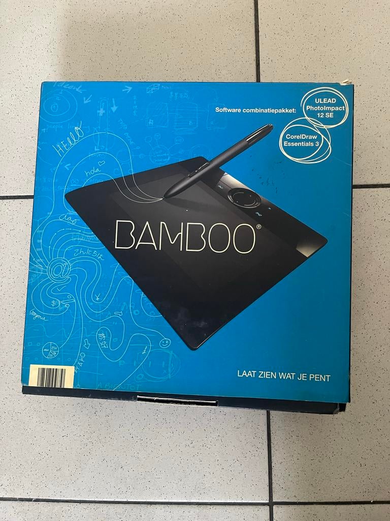 Wacom Bamboo tekentablet, Computers en Software, Tekentablets, Ophalen of Verzenden, Gebruikt, Bedraad