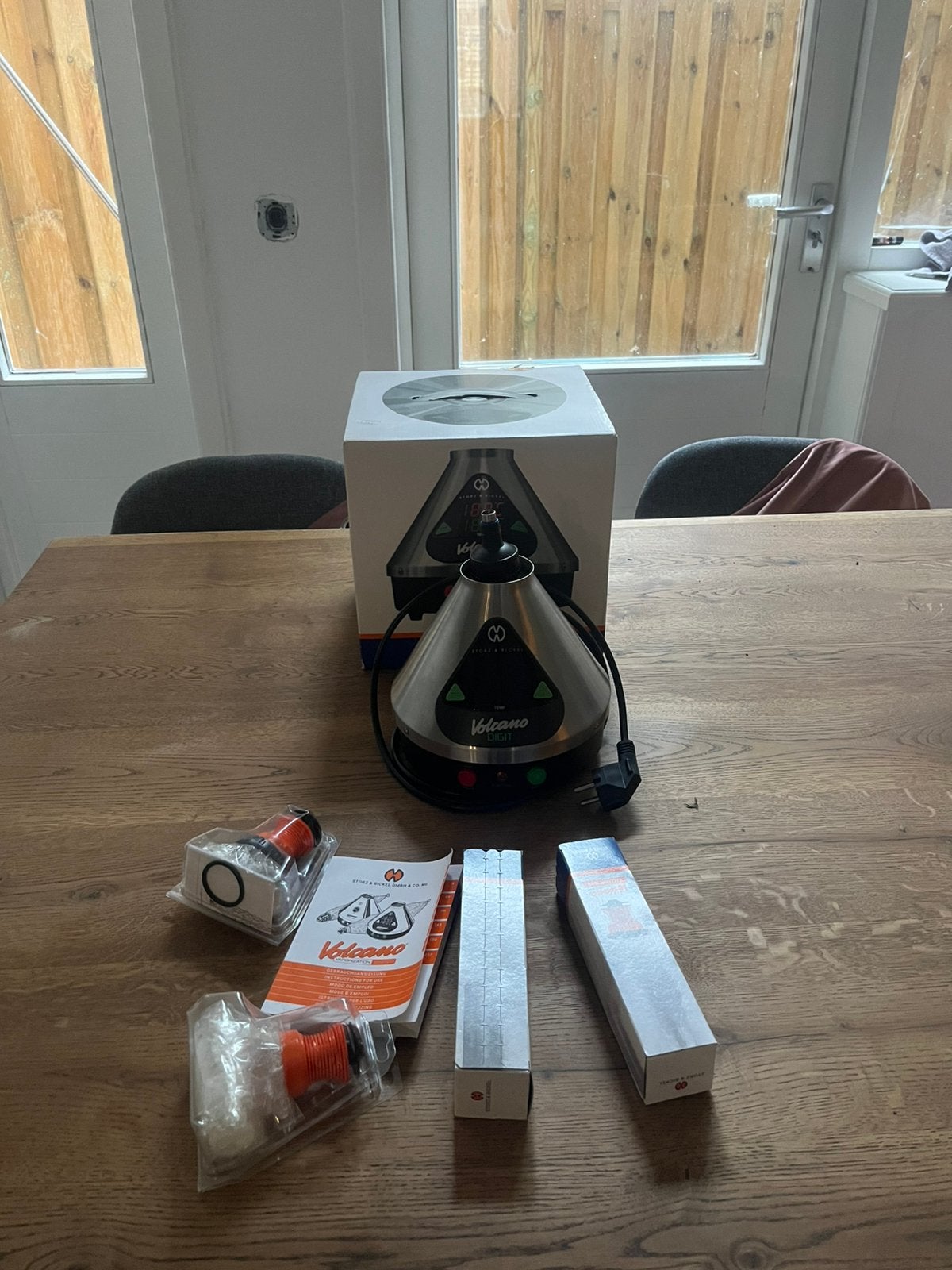 Volcano Vaporiser Digit, Ophalen of Verzenden, Zo goed als nieuw, Sigarenbandjes