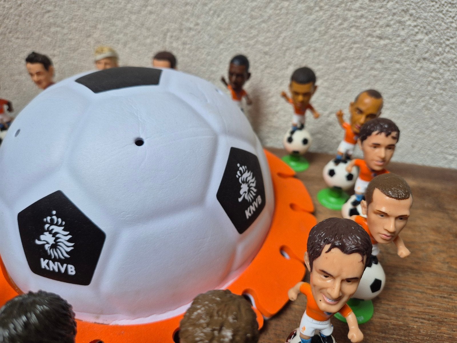 Voetbal  bobbleheads met Nederlands elftal spelers 2006 knvb, Ophalen of Verzenden, Zo goed als nieuw, Overige binnenlandse clubs