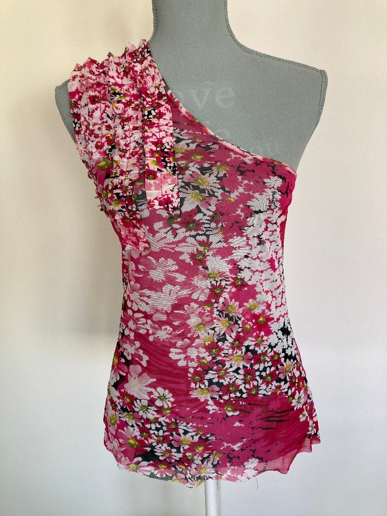 Nieuw: Kleurige one shoulder top - Yamamay, Kleding | Dames, Tops, Maat 38/40 (M), Overige kleuren, Nieuw, Ophalen of Verzenden