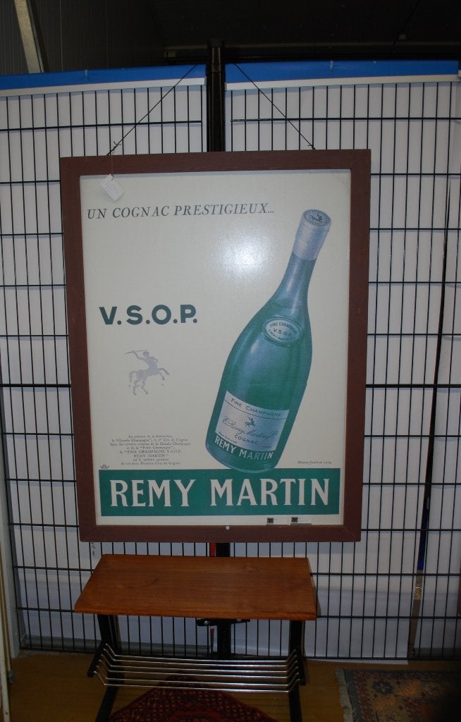 Ingelijste Remi Martin  en Coca Cola Advertentie XXL, Ophalen, Reclamebord, Gebruikt, Nb