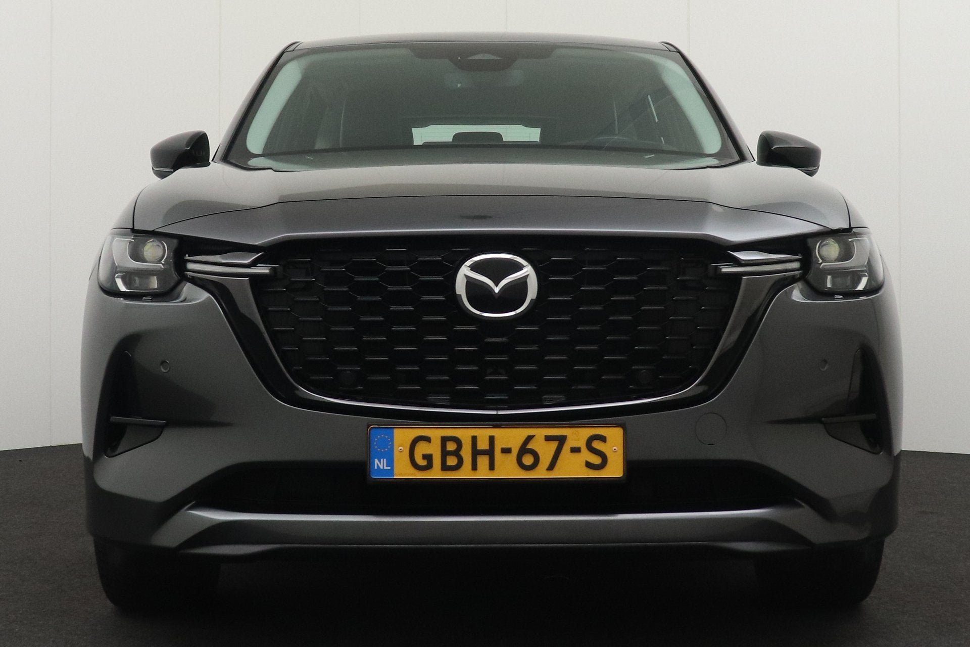 Mazda CX-60 2.5 e-SkyActiv PHEV Homura Elek.Trekhaak Leder H, Auto's, Automaat, Dealer onderhouden, Gebruikt, 4 cilinders