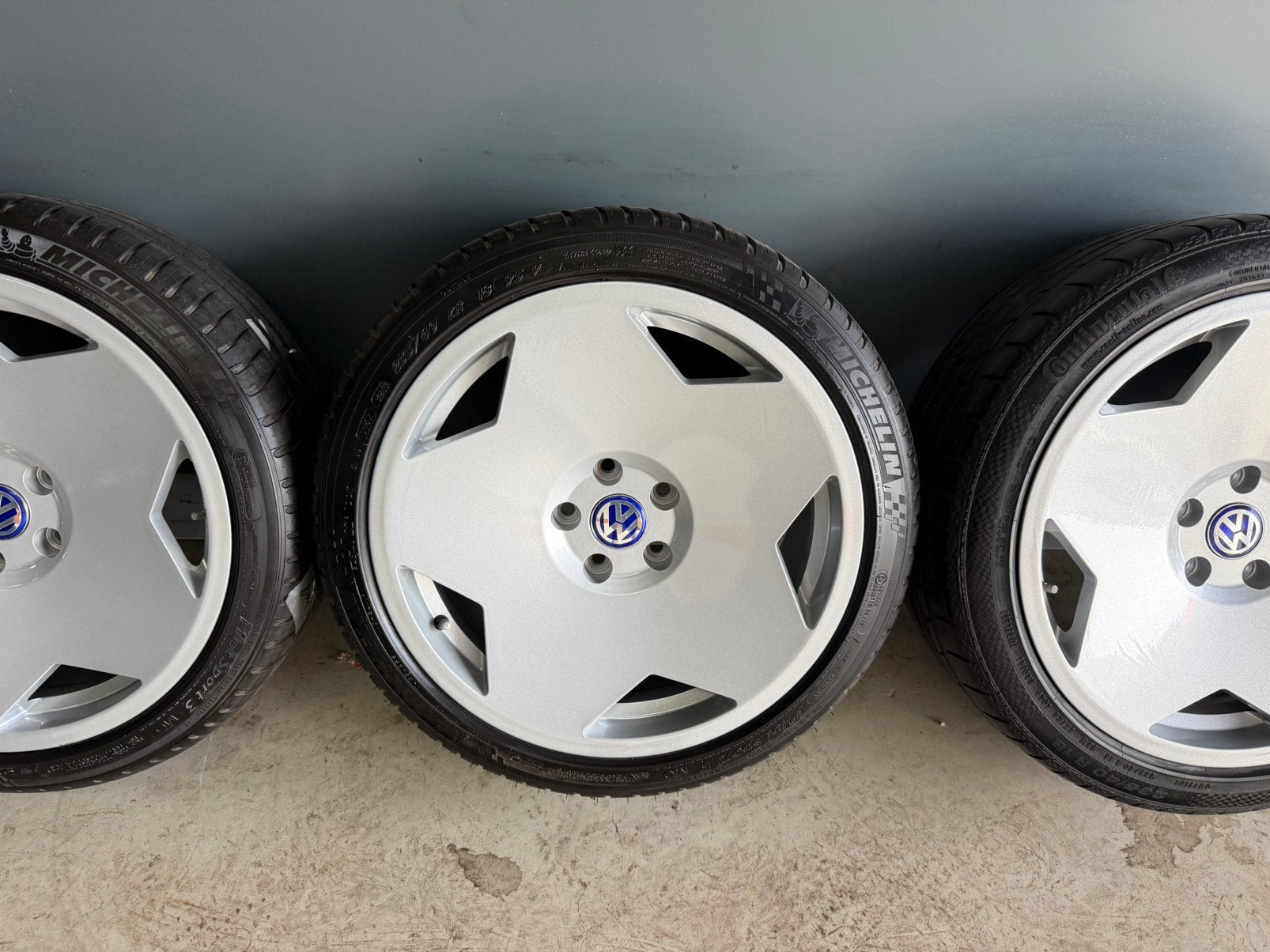 Monoblock 18 inch Vw Scirocco MB C E Klasse zomerset zgan, Auto-onderdelen, Ophalen of Verzenden, 18 inch, Zomerbanden, Banden en Velgen