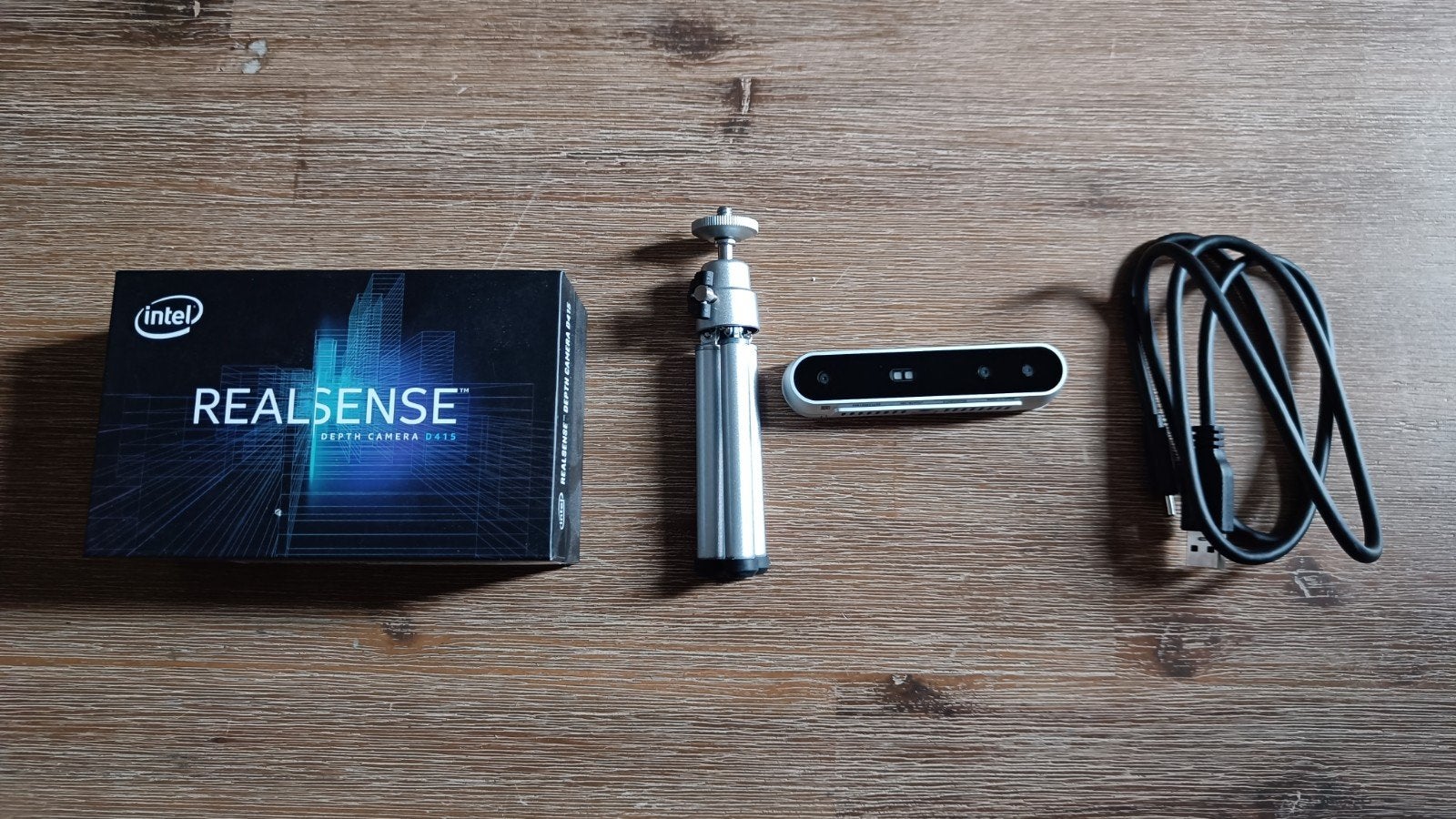 Intel RealSense D415 Depth Camera - Gebruikt, Ophalen of Verzenden, Gebruikt, Bedraad, Intel
