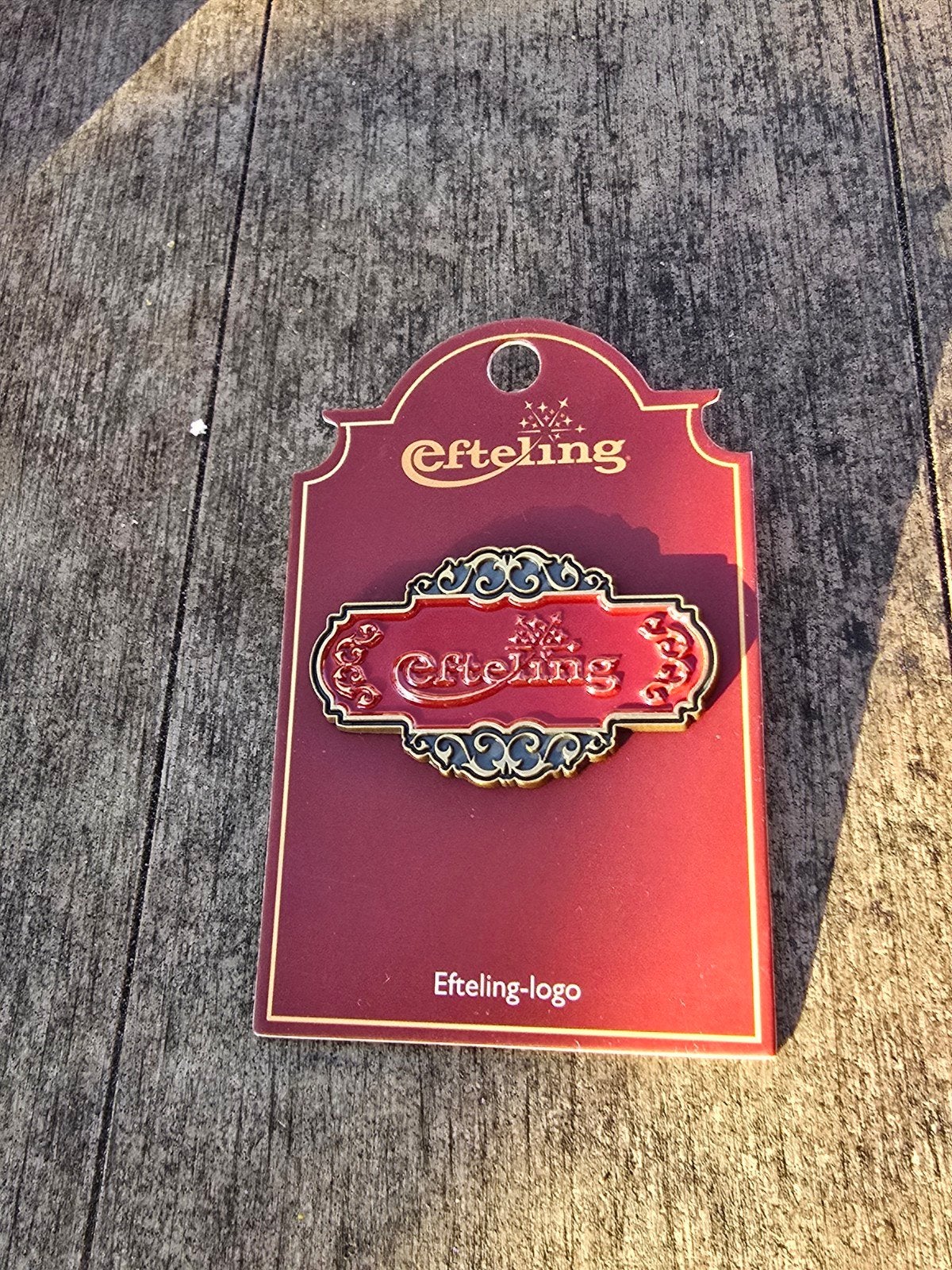 Efteling logo pin epp 497, Ophalen of Verzenden, Nieuw, Button of Speldje