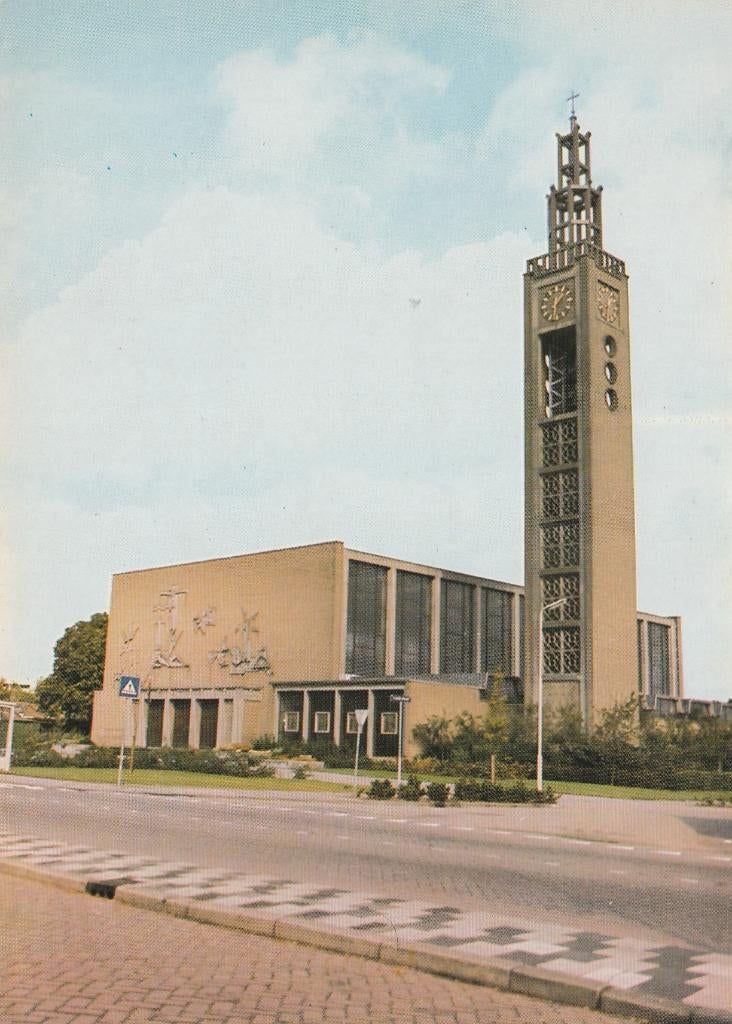 VEGHEL H. Hart Kerk, Verzenden, 1960 tot 1980, Ongelopen, Noord-Brabant