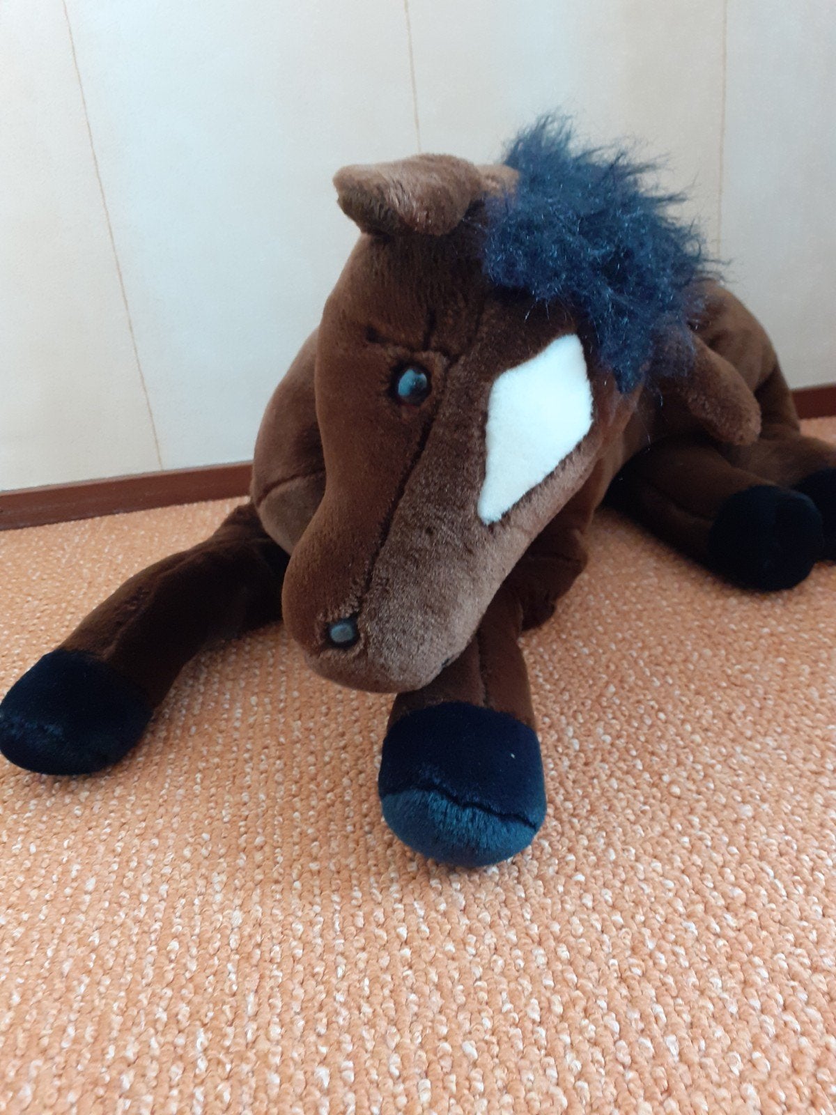 Groot paard knuffel/decoratie, Ophalen, Paard, Zo goed als nieuw, Middelgroot (20 tot 80 cm)