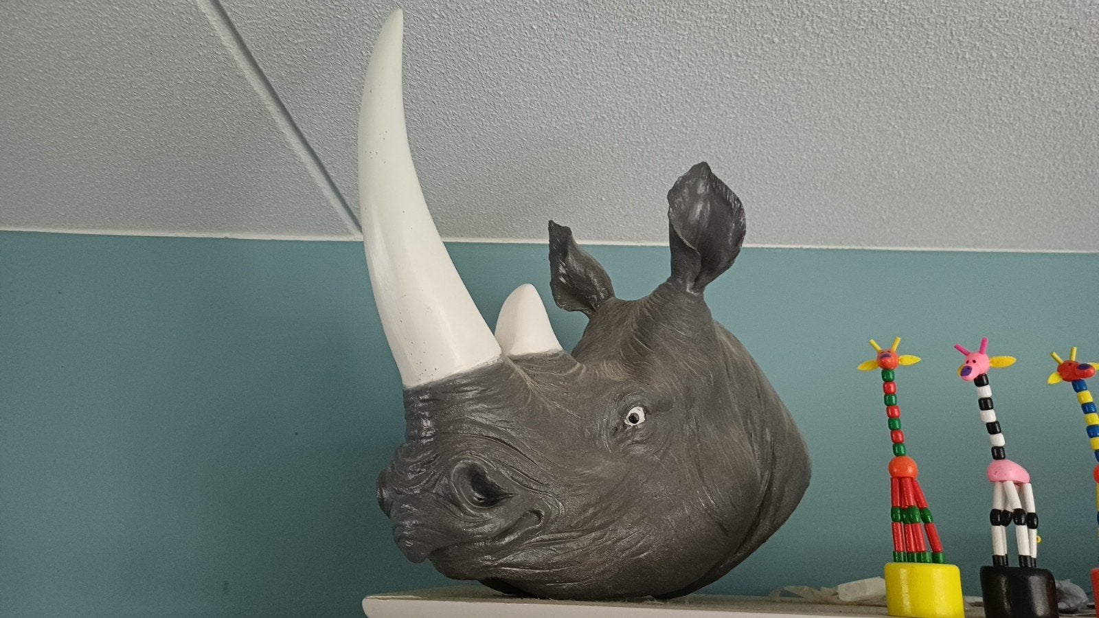 Neushoorn hoofd, Ophalen, Zo goed als nieuw, Overige typen