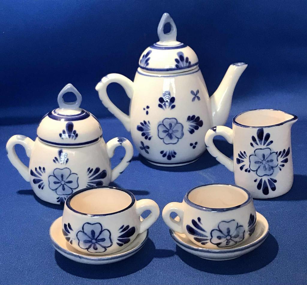 Volendam Servies Miniatuur, Antiek en Kunst, Antiek | Servies compleet, Ophalen of Verzenden
