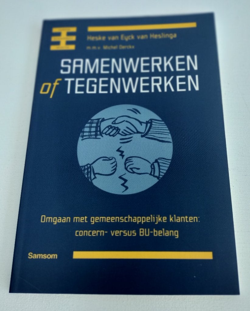 Heske van Eijck van Heslinga – Samenwerken of tegenwerken, Ophalen of Verzenden, Zo goed als nieuw