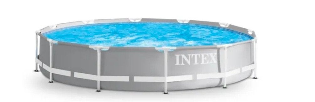 Intex Zwembad 366x76 - Opzetzwembad gebruikt, Tuin en Terras, Zwembaden, Gebruikt, Minder dan 80 cm, Rond, 300 cm of meer