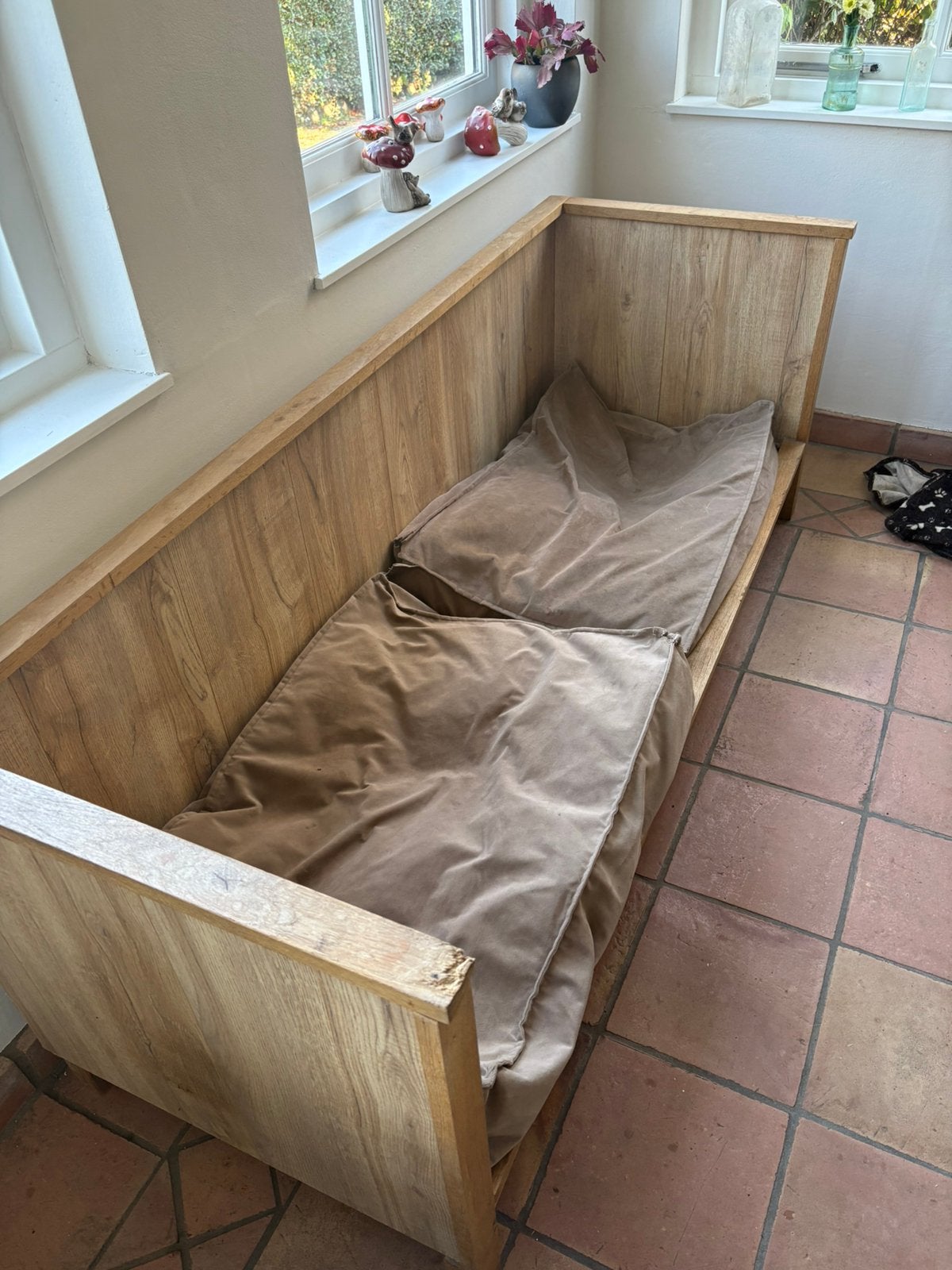 Sterke degelijke hondenmand voir 2 honden lounge.., Dieren en Toebehoren, Ophalen, Gebruikt, Overige
