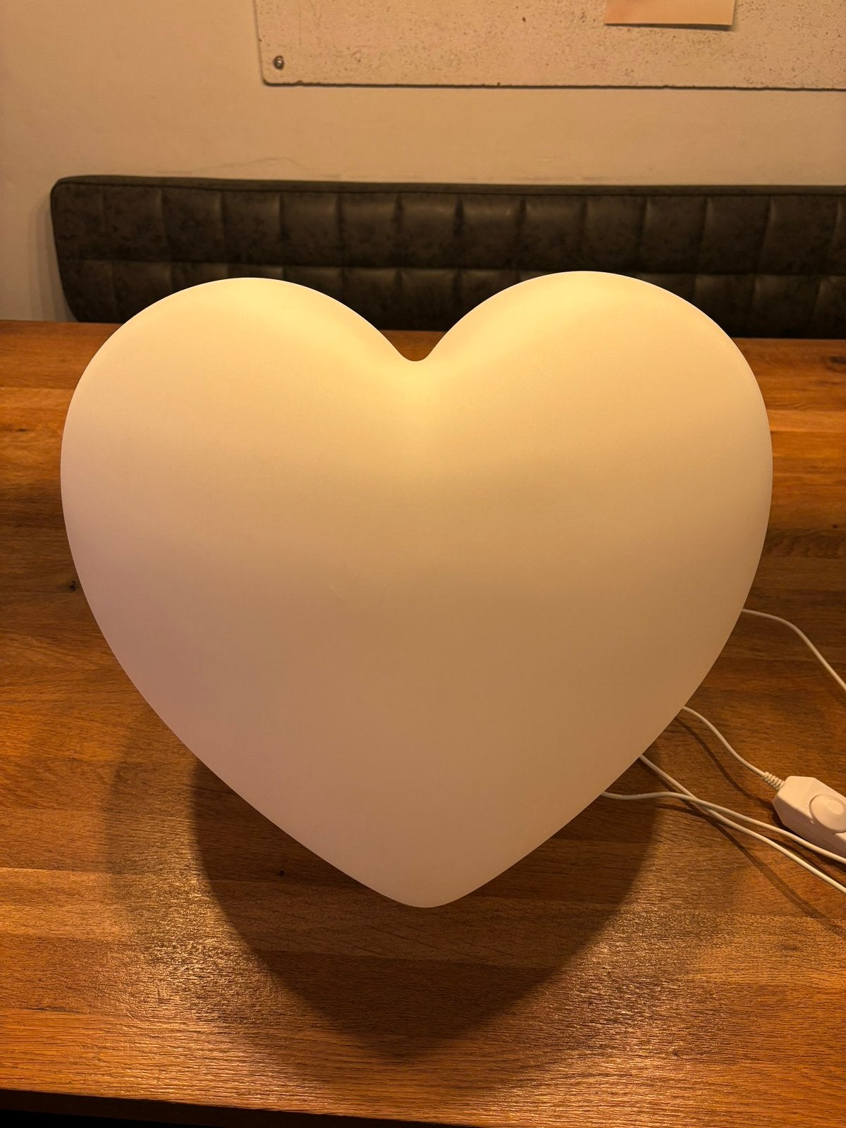 Mr Maria hart lamp 42 cm dimbaar, Ophalen, Zo goed als nieuw