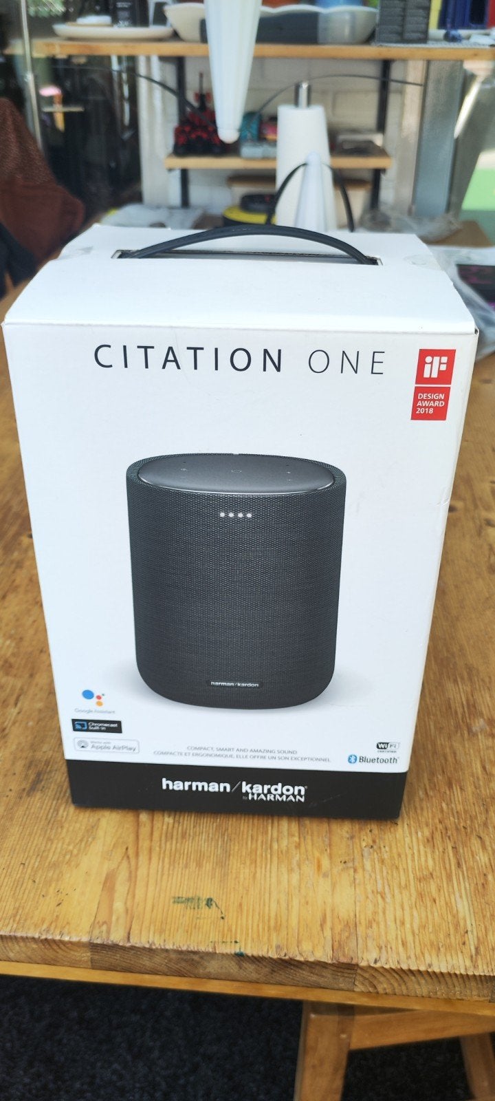 Harman Kardon Citation One Mk1, Ophalen, Slimme speaker, Zo goed als nieuw, Inclusief kabels