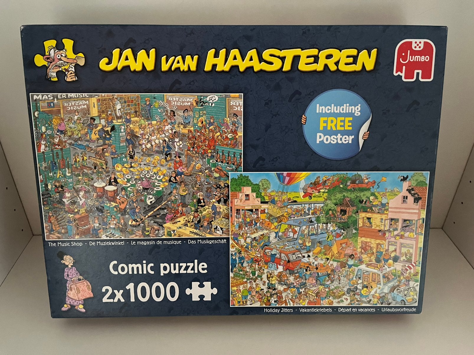 Diverse JvH - combiboxen, Ophalen of Verzenden, 500 t/m 1500 stukjes, Zo goed als nieuw, Legpuzzel