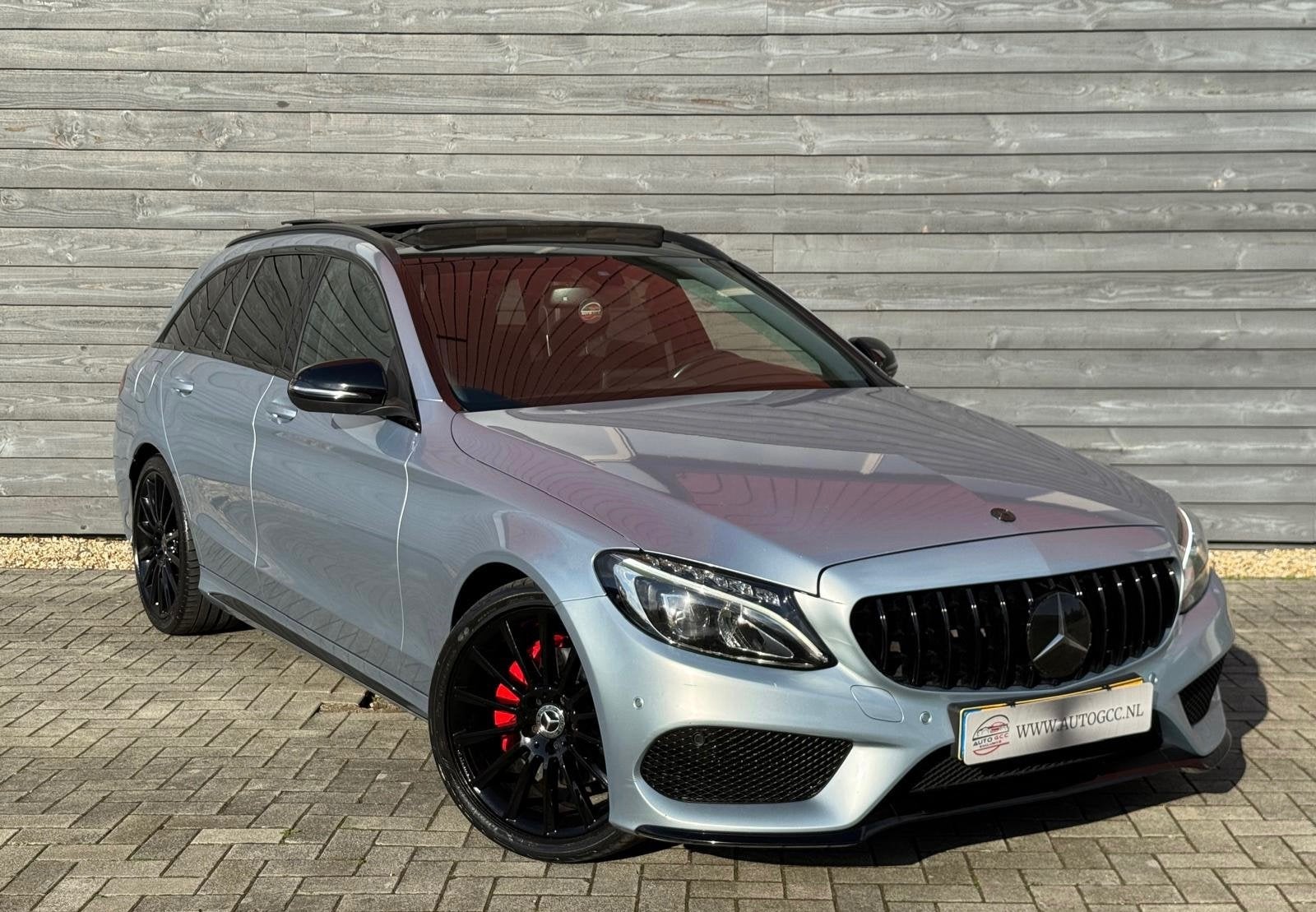 Mercedes-Benz C-klasse Estate 180 AMG SPORT EDITION PANO NAP, Auto's, Automaat, Achterwielaandrijving, Lichtsensor, 750 kg