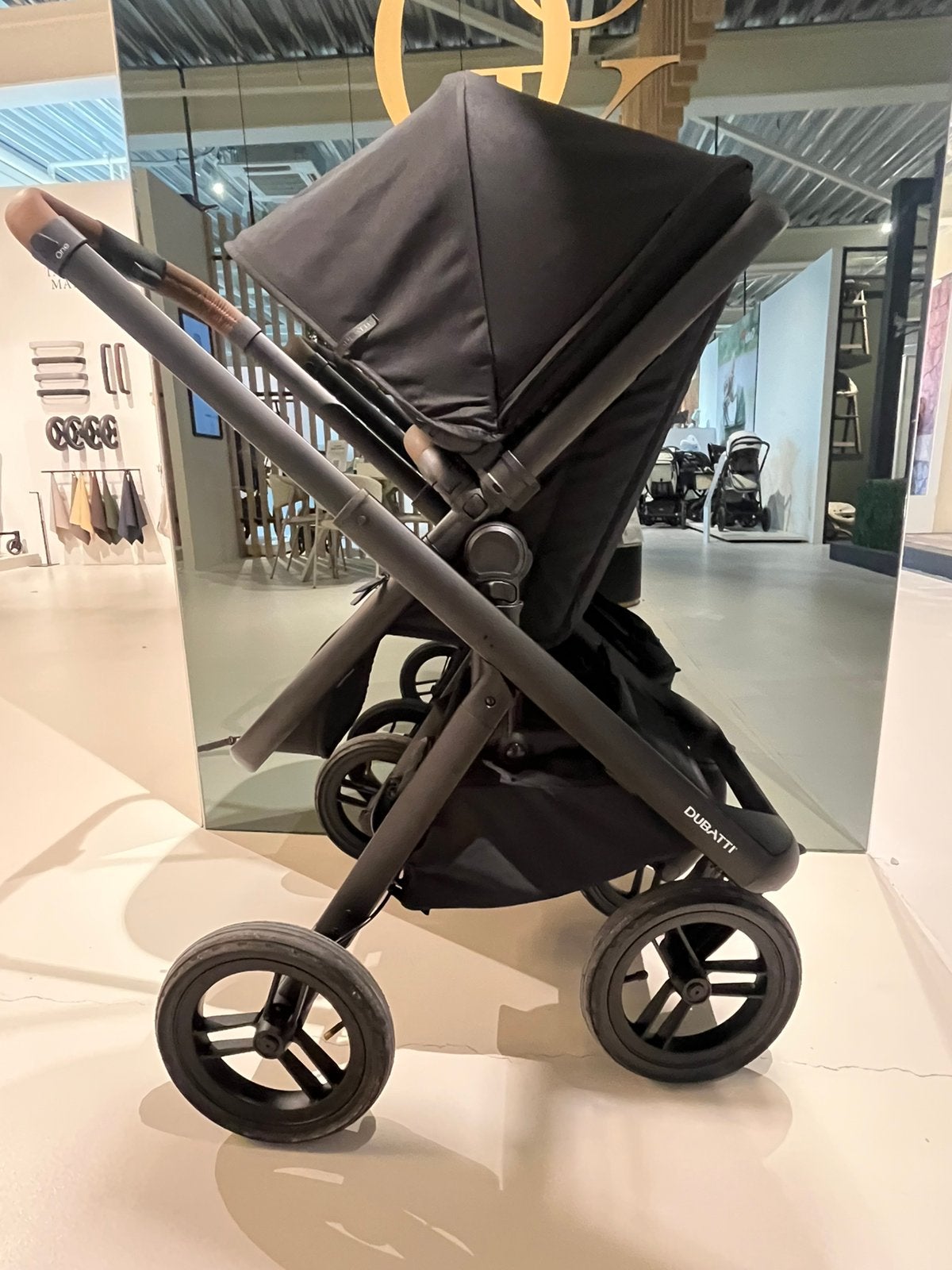 Dubatti One E5 Kinderwagen 2-in-1 Black, Ophalen, Zo goed als nieuw