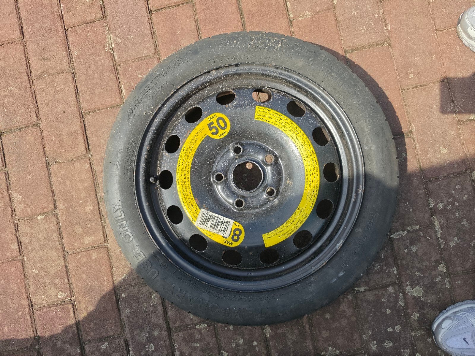 Origineel VAG Thuiskomer / Reservewiel 16 inch – T125/70 R16, Ophalen of Verzenden, Nieuw