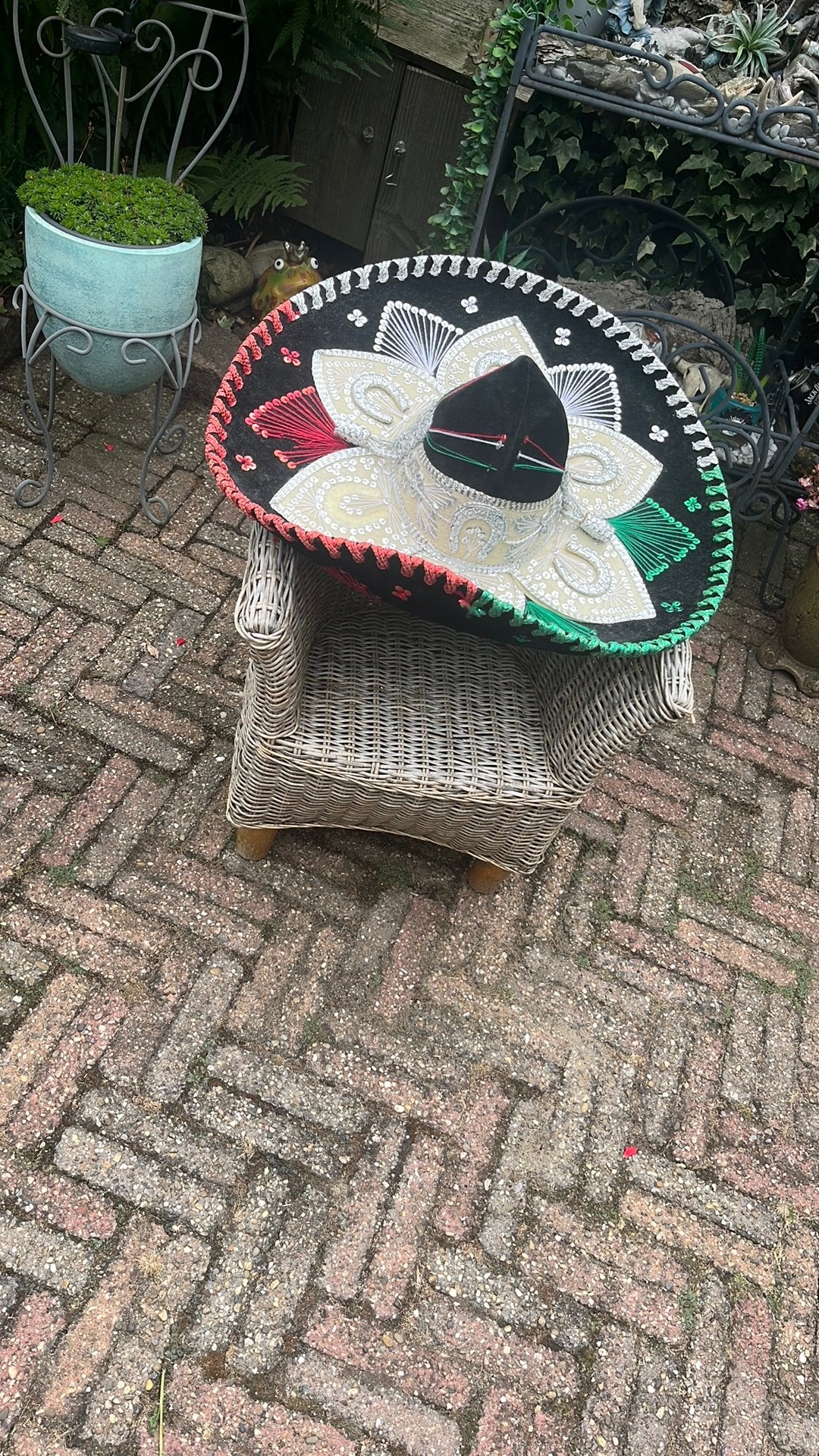 Mexicaanse hoed, Ophalen, Zo goed als nieuw