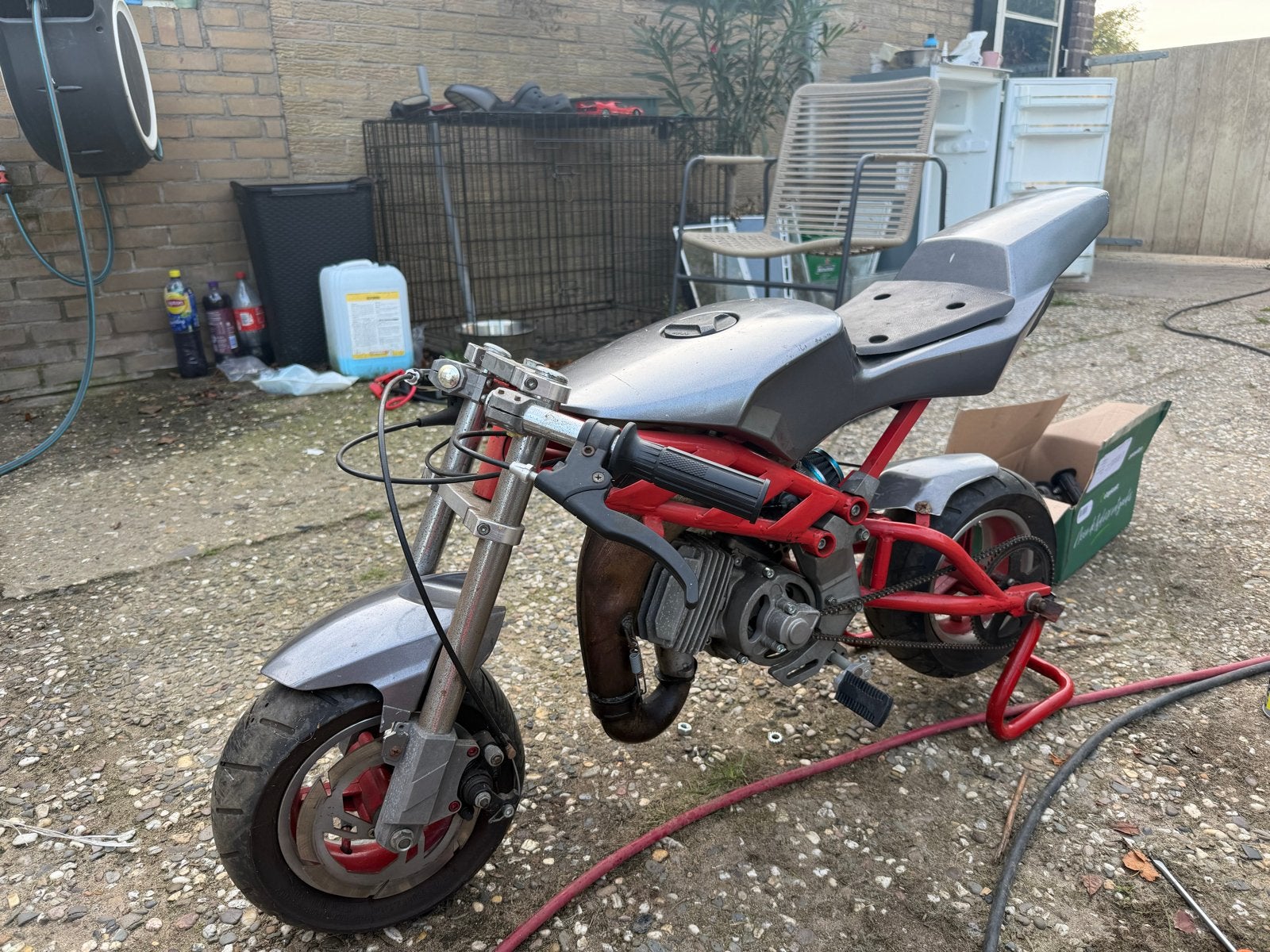Blata mini bike, Ophalen of Verzenden, Gebruikt