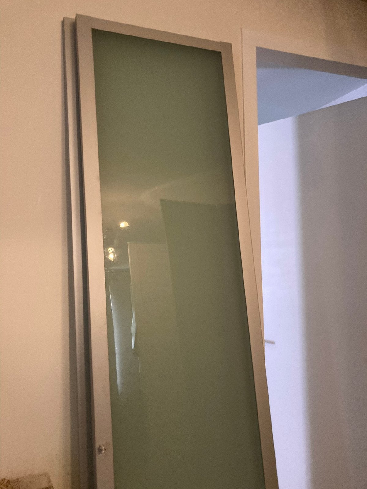 Pax deuren melkglas 4 stuks, Zo goed als nieuw, Schuifpui, Hout, Ophalen