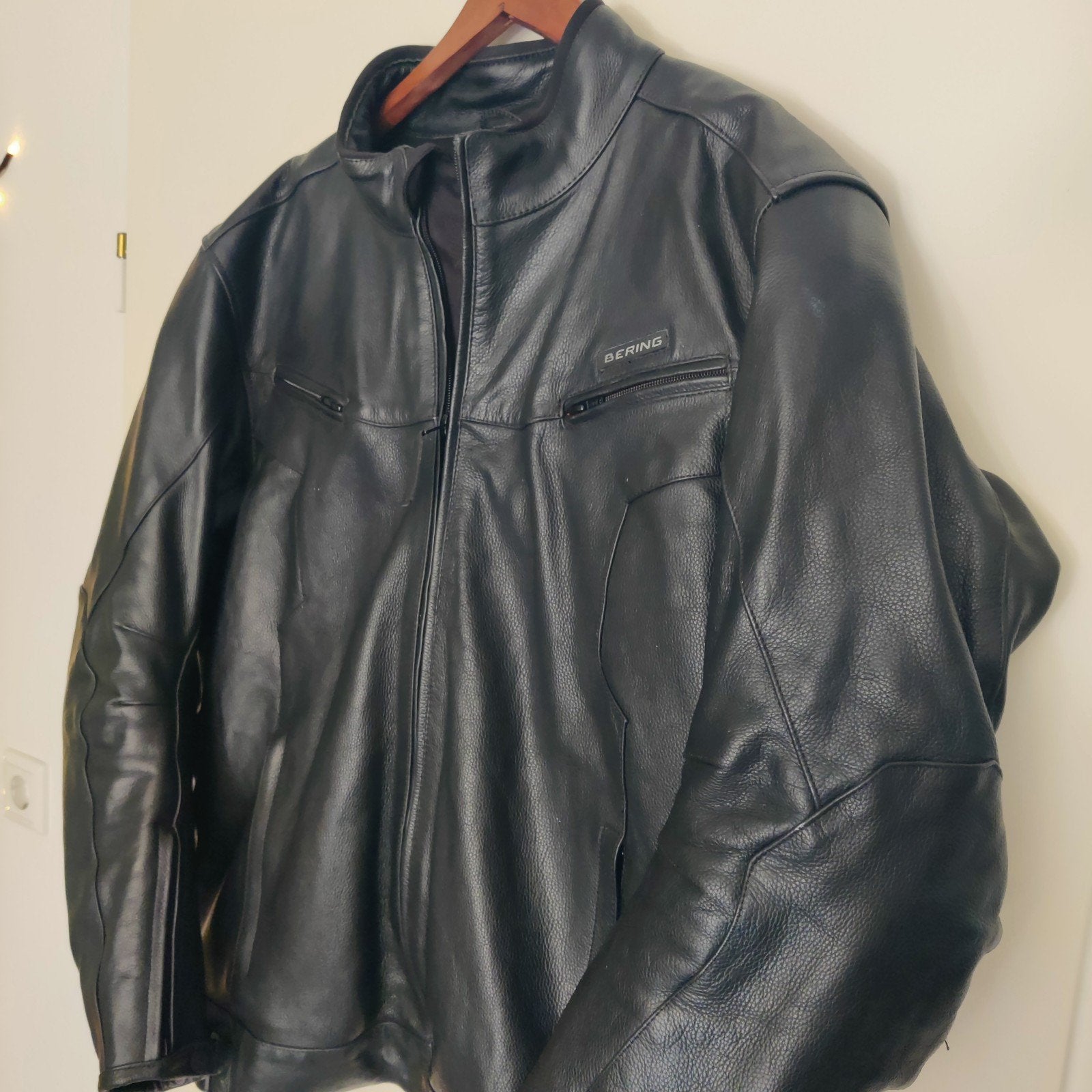 Bering Gringo King Size Leren Motorjas - Nieuwstaat, Motoren, Kleding | Motorkleding, Jas | leer, Heren, Nieuw met kaartje, Ophalen of Verzenden