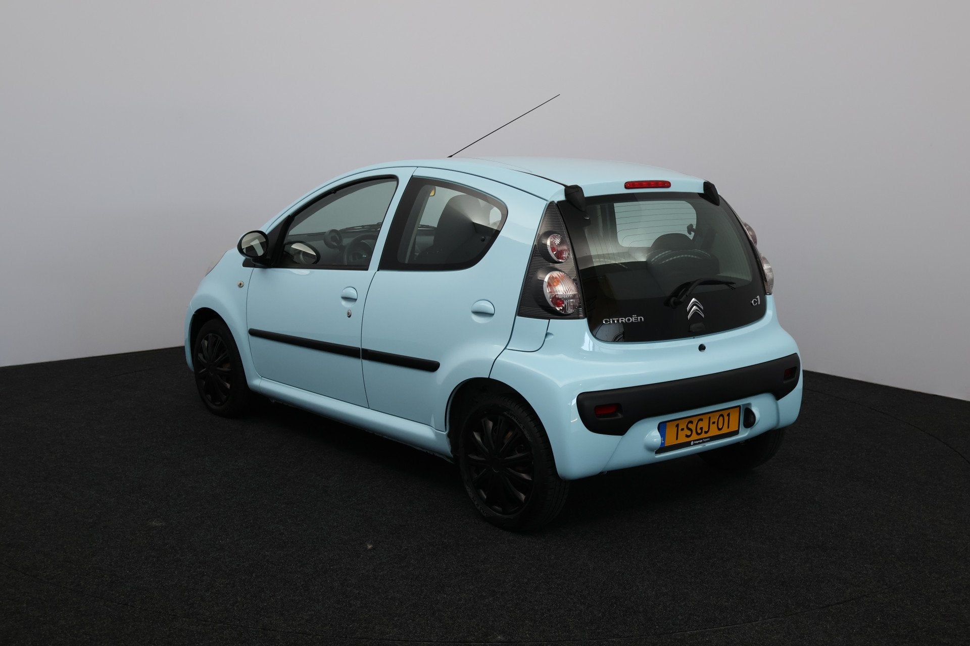Citroën C1 1.0 Collection/ Facelift/ 5-Drs/ Airco/ C.V. Afs, Voorwielaandrijving, Stof, Gebruikt, Zwart