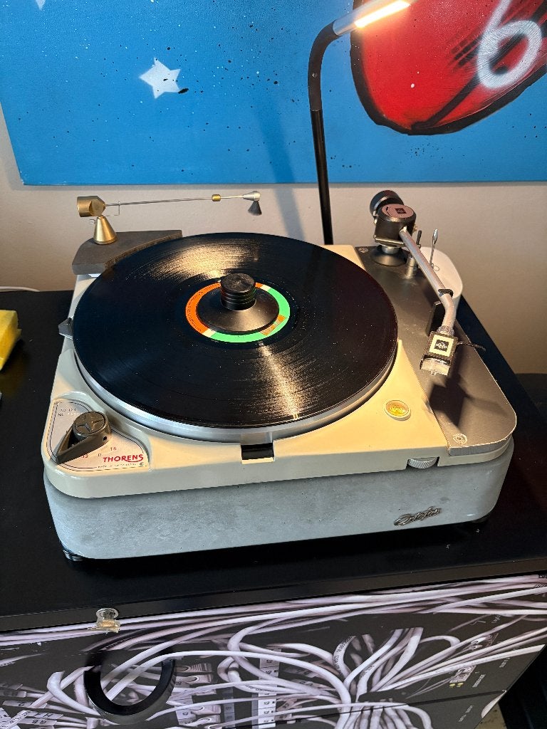 Thorens td 124 mk1, Audio, Tv en Foto, Ophalen, Zo goed als nieuw, Thorens