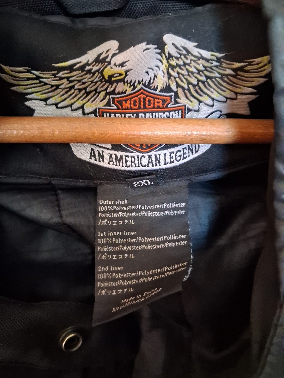 Harley Davidson motorjas, Harley-Davidson, Jas | textiel, Heren, Ophalen of Verzenden