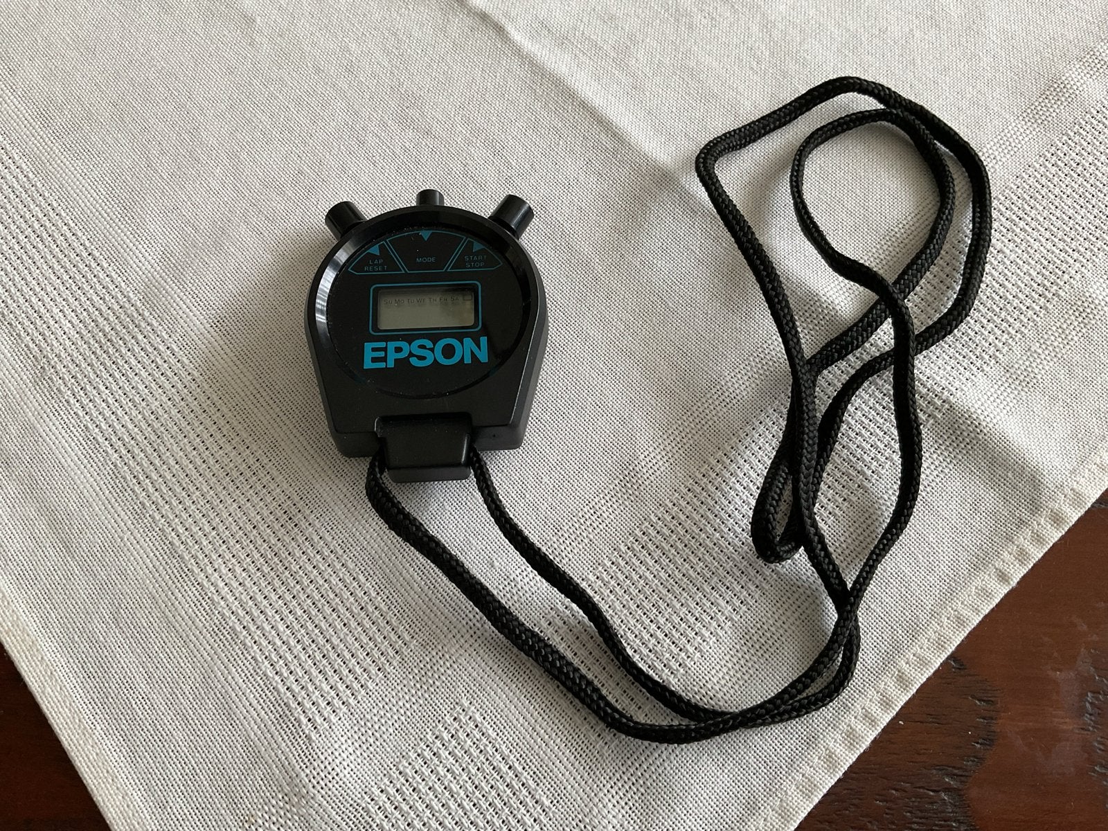 Epson Stopwatch - Vintage Digitale Chronometer, Ophalen of Verzenden, Zo goed als nieuw